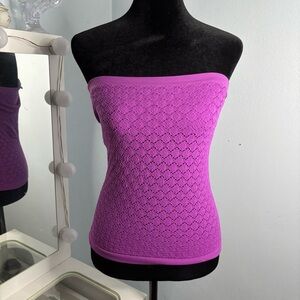 Vibrant Purple Tube Top